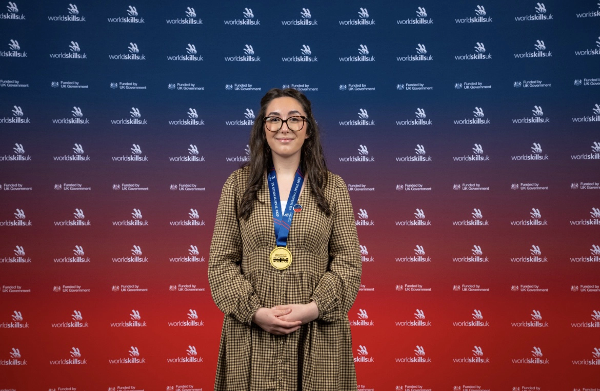 Ester Sevim Shrewsbury College WorldSkills 2025 2