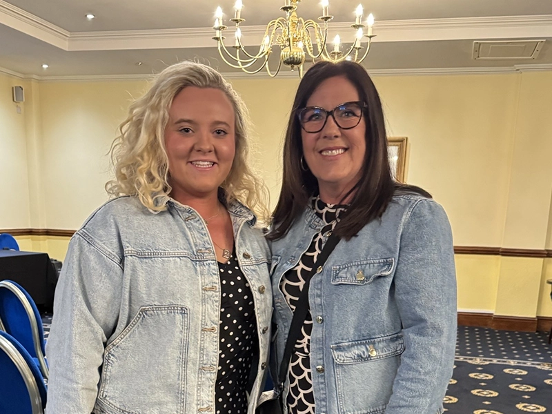 Student and member of college staff